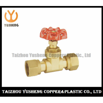 Female Brass Copper Gate Valve with Aluminum Handle (YS6008)